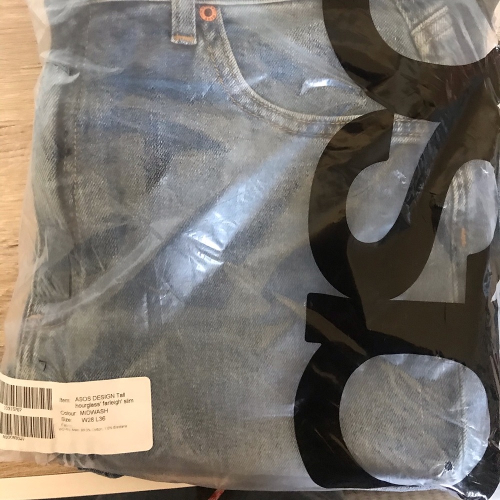 ASOS Tall Hourglass Farleigh Slim JEANS